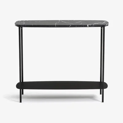La Redoute Arambol Marble & Metal Console Table