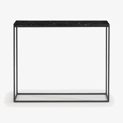 La Redoute Anaximene Black Agate Console Table
