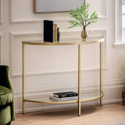 La Redoute Hana Half Moon Console Table