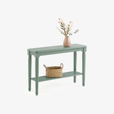 La Redoute Baudry Turned Leg Pine Console Table