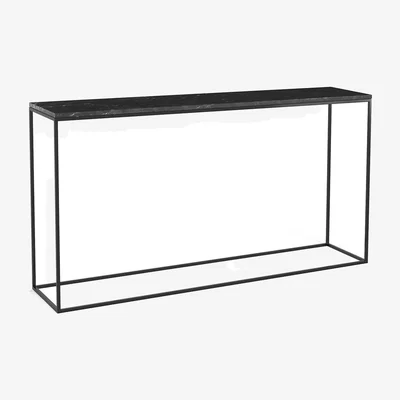 La Redoute Mahaut XL Marble & Metal Console Table