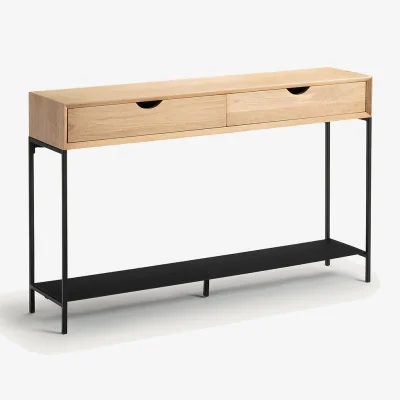 La Redoute Mambo Oak Veneer Console Table