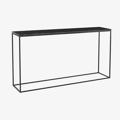 La Redoute Mahaut XL Marble & Metal Console Table