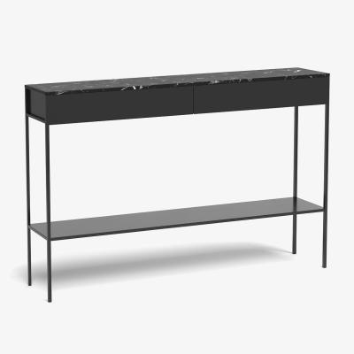 La Redoute Fébée Marble & Metal Console Table
