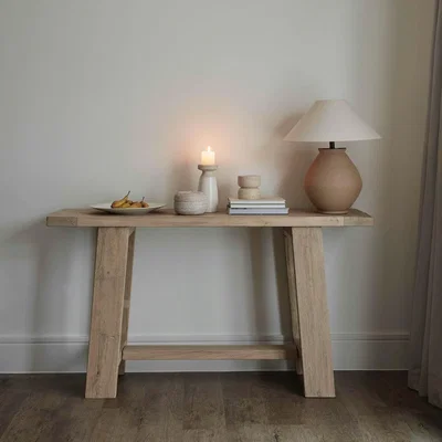Layered Lounge Brecon Reclaimed Wooden Console Table
