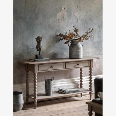 Marks & Spencer Gallery Direct Artisan 2 Drawer Console Table - Natural, Natural