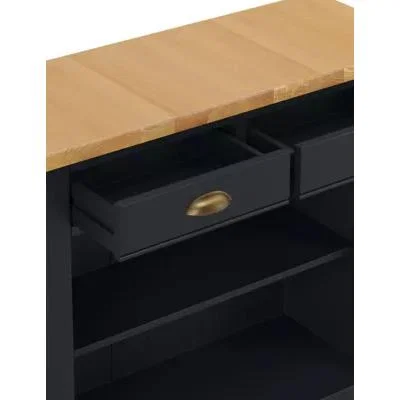 Marks & Spencer M&S Padstow Console Table - Dark Blue, Ivory,Dark Blue