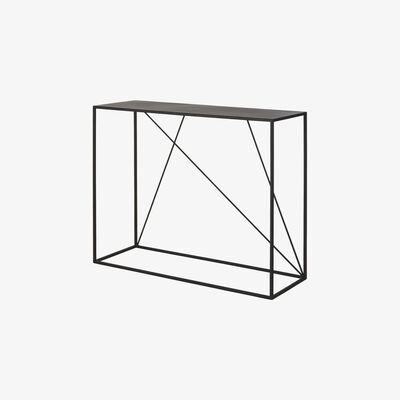Maisons du Monde Black Metal Console Table