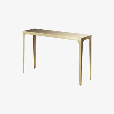 Maisons du Monde Bronze-Coloured Metal Console Table