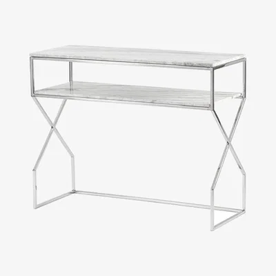 My Furniture Alhambra Silver Console Table