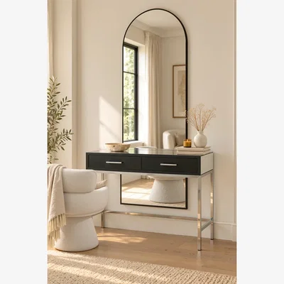 My Furniture Set Trio Console Table and Arch Mirror  