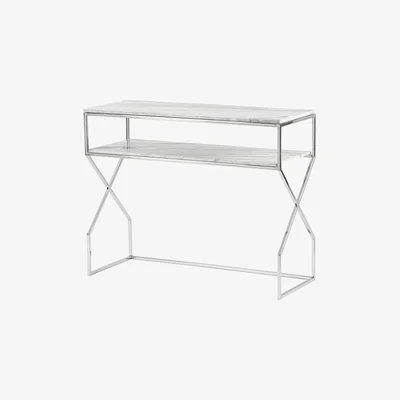 My Furniture Alhambra Silver Console Table