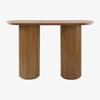 My Furniture Ophelia Chestnut Console Table 