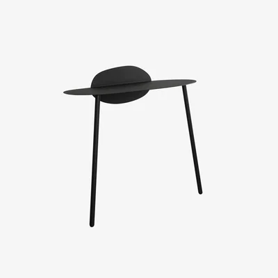 Made in Design Surface Console - / Desk - Wall fastening - L 90 x Depth. 43 cm by Bibelo Black
