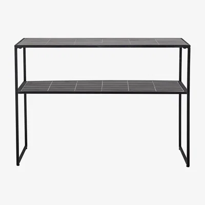 Made in Design June Console - / Ceramic tiles - L 110 x H 80 cm by Bloomingville Black