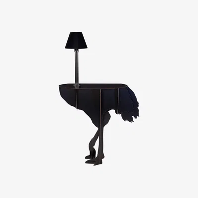 Made in Design Diva lucia Console - / Lamp by Ibride Black