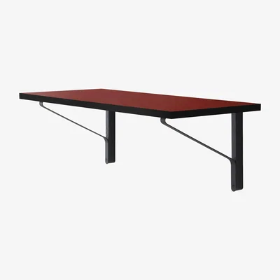 Made in Design Wall console table Kaari wood / W 100 x D 45 cm - Linoleum / Bouroullec, 2015 - ARTEK