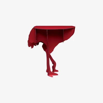 Made in Design Diva Console by Ibride Red
