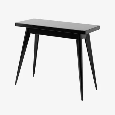 Made in Design 55 Console metal black / L 90 cm - Reissued 1955 - Tolix