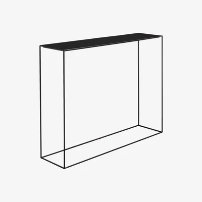 Made in Design Slim Irony Console by Zeus Black