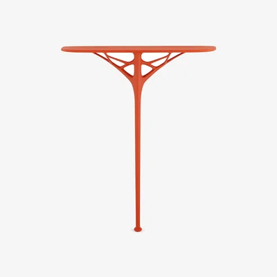 Made in Design A.I. Wall console table plastic material / W 75 x D 24 cm - Designed by artificial intelligence / Recycled - Kartell