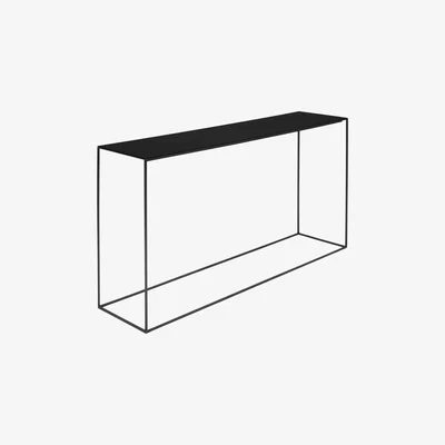 Made in Design Slim Irony Low console by Zeus Black