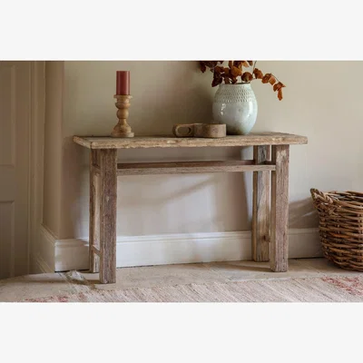 Nkuku nkuku Ibo Reclaimed Wood Console Table | Tables | Natural