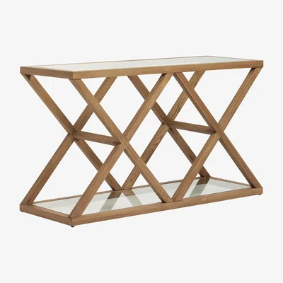 OKA Marylebone Console Table - Weathered Oak