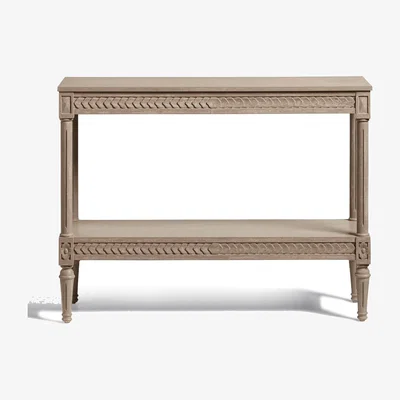 OKA OKA, Castellau Console Table - Natural, Console Tables, Wood