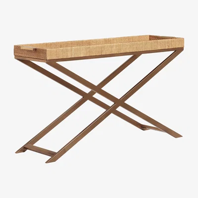 OKA Sovannah Console Table - Sand