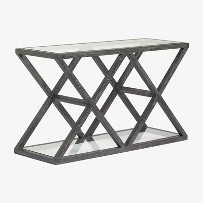 OKA Marylebone Console Table - Ebonised Oak