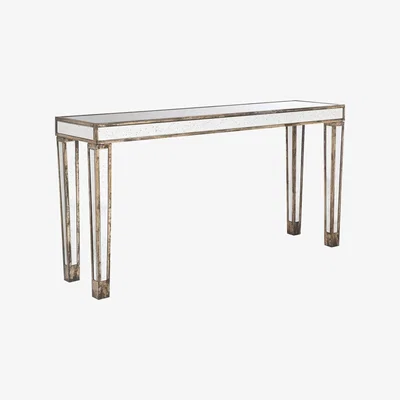 OKA Versailles Mirrored Console Table, Large - Glass