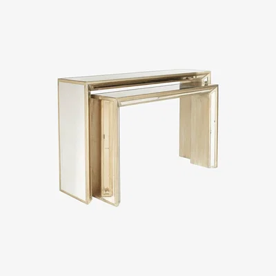 OKA Versailles Nested Consoles - Antique Gold