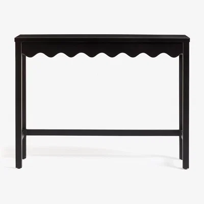 OKA OKA, Talasa Console Table - Rubbed Black, Console Table