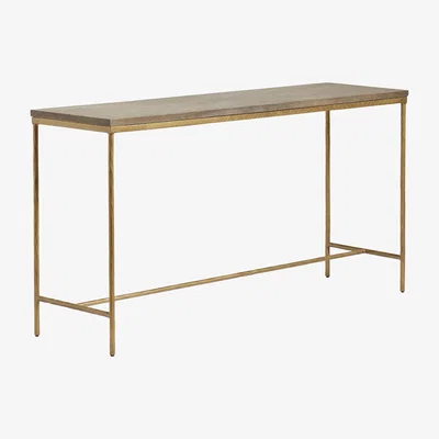 OKA Maristela Console Table - Watered Grey
