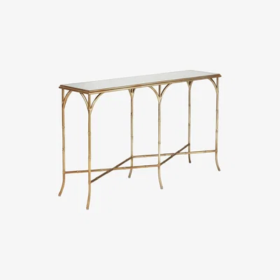 OKA Helenium Console Table - Gold