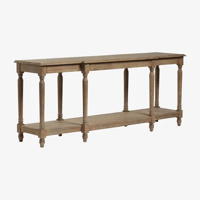 OKA Upton Console Table - Burnt Oak