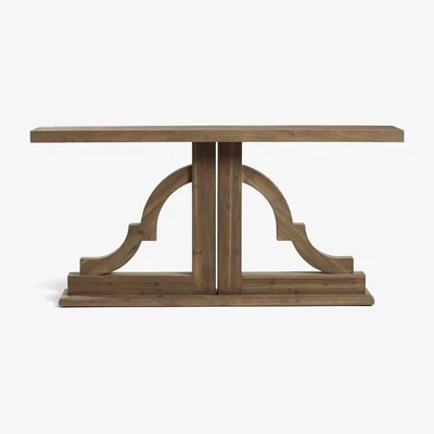 OKA OKA, Barnard Console Table - Recycled Elm, Console Tables, Pine/Wood