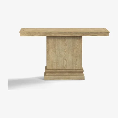 OKA Turnus Console Table - Weathered Oak