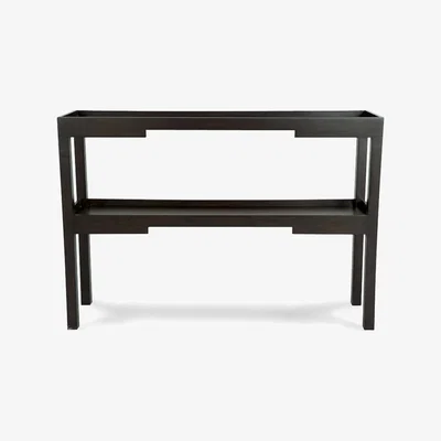 OKA Kyoto Narrow Console Table, Wood