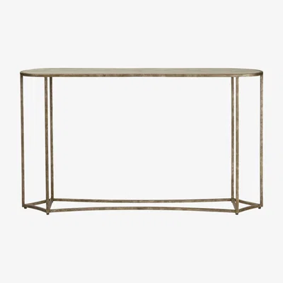 OKA OKA, Shikotan Console Table - Taupe, Console Tables, Iron/Wood
