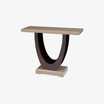 Oak&More Raphael Brown Marble Console Table