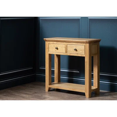 Oak&More Radcliffe Large 2 Drawer Console Table