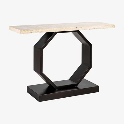Olivia's Richmond Interiors Avalon Console Table in Bronze