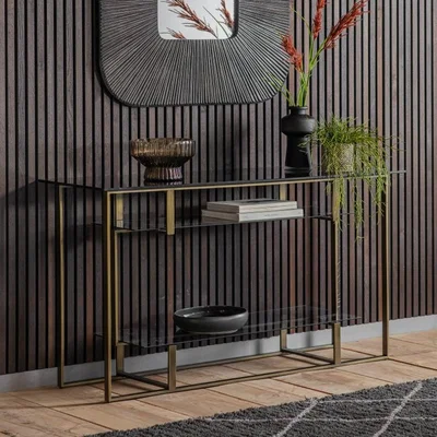 Olivia's Gallery Direct Thornton Bronze Console Table
