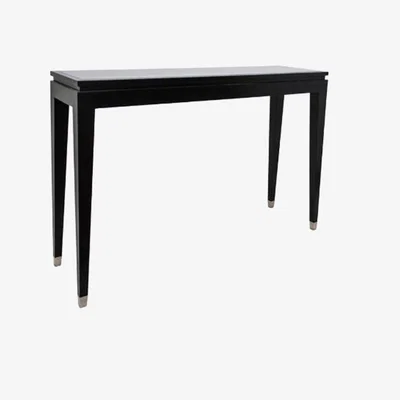 Olivia's RV Astley Black Mirror Top Console Table