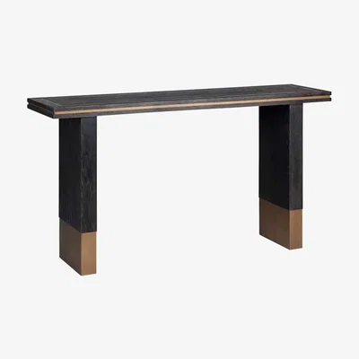 Olivia's Richmond Hunter Black Console Table