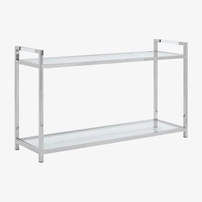 Olivia's Olivia's Luxe Collection - Vogue Tempered Console Table