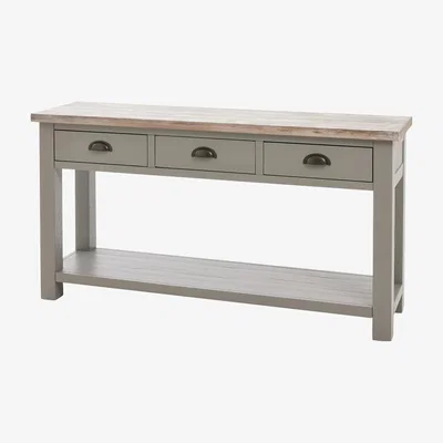 Olivia's Hill Interiors The Oxley Collection 3 Drawer Console Table