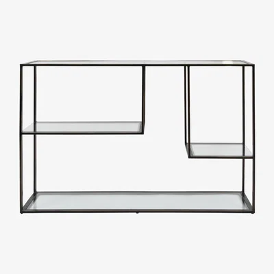 Olivia's Libra Deveraux Console Table Bronze